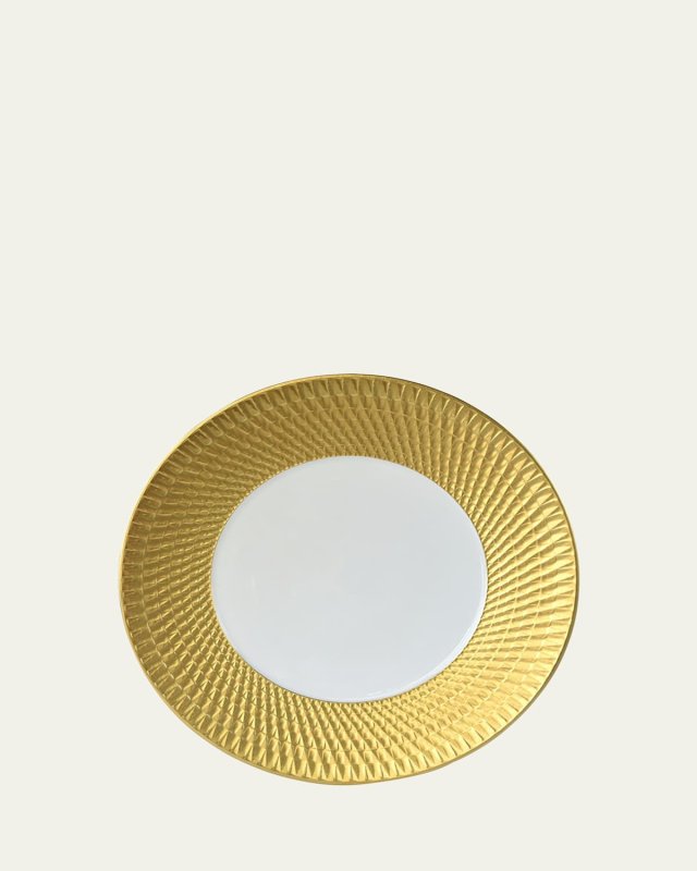 Twist Gold Service Plate, 11.5"